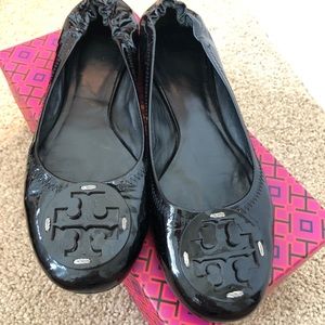 Tory Burch Reva Flats - patent leather, 9